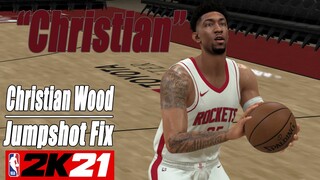 Christian Wood Jumpshot Fix NBA2K21 with Side-by-Side Comparison