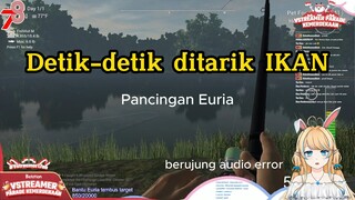 Detik-detik ditarik ikan, audio error #Vstreamer17an #Vcreators