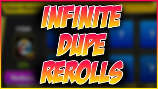 Infinite Reroll Token Dupe | Anime Fighters Update 33