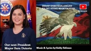 INDAY SARA KAILANGAN KA NG ATING MAMAMAYAN by Zaldy Soliman