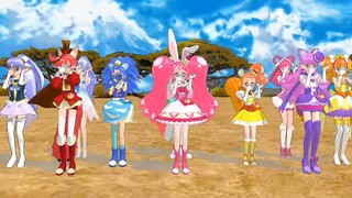 【MMDプリキュア】プリアラ＆プリキュアオールスターズでhand in hand