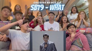 COUSINS REACT TO SB19 'What?' Official MV