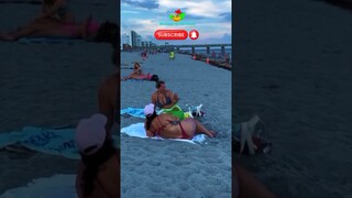 🇺🇸🏖️ Beach walk | Deerfield beach Florida #welcometothebeach #shortviral #bikini #florida