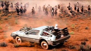 Marty McFly VS Indians | Back to the Future Part 3 | CLIP