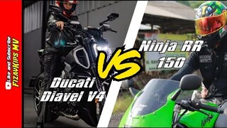 FizayKipsMV Nemenin Istri Gitaris Dbagindas Riding bawa DUCATI V4 sebelum manggung di Kotabaru