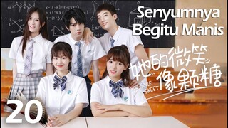 【INDO SUB】EP 20丨Senyumnya Begitu Manis丨Her Smile So Sweet丨Ta De Wei Xiao Xiang Ke Tang丨她的微笑像颗糖