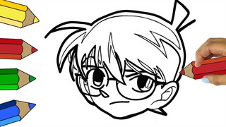 🔴How to draw DETECTIVE CONAN Easy STEP by STEP |名探偵コナン |名探偵コナン |Dibujos del DETECTIVE CONAN 🔴