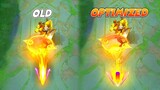 Roger Optimized Fiend Haunter Prime Skin VS OLD Skill Effects MLBB Comparison