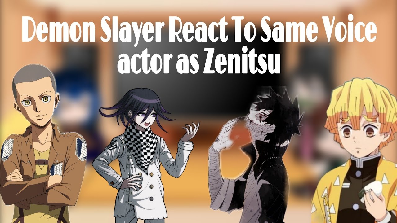 demon slayer zenitsu voice actor