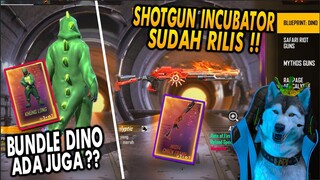 SHOTGUN INCUBATOR DAN BUNDLE DINO BENERAN RILIS LAGI ???!! - FREE FIRE INDONESIA