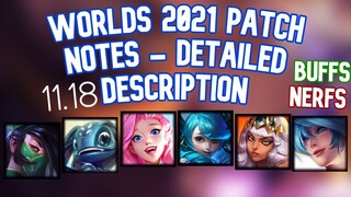 WORLDS 2021 Patch Notes 11.19 (Akali, Soraka, Fizz, Gwen, Seraphine And More!) | League of Legends