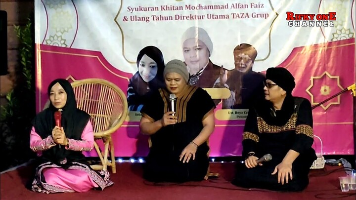 KOMEDI & DAKWAH - DUA LEMBAR MENANG SEBLAK 6 BUNGKUS _ HJ AAH MUHIBAH & BUYA CEP JAMHUR