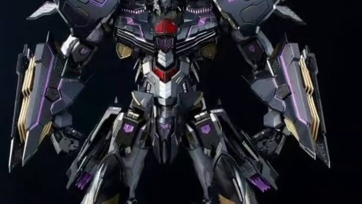 [KO lebih dari Gundam] Pabrik baru semut raksasa plastik perakitan mesin besi Megatron versi IDW den