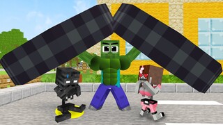 Monster School: Herobrine help Baby Zombie Become Strong Man - Sad Story - Minecraft Animation