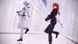 MMD/Ayato & Diluc】"Seperti Kucing" (Seperti Kucing)