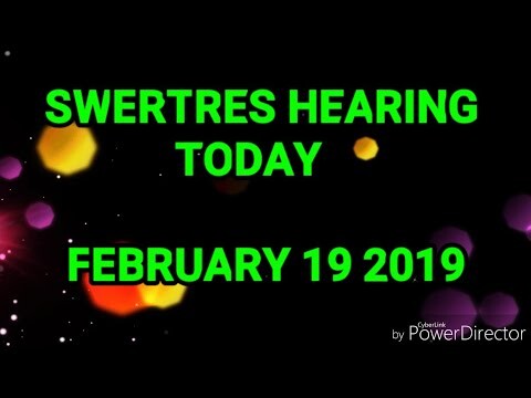 SWERTRES HEARING AND STL TIP  FEBRUARY 19 2019