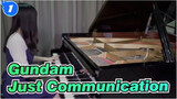 Gundam|【Piano Ru】Gundam W「Just Communication」Pertunjukan Piano [dengan skor]_1