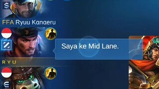 LAPU EXP LANE ❎ LAPU MID LANE ✅