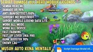 Script Damage Mobile Legends + Attack Speed No Password Patch Terbaru | Mobile Legends