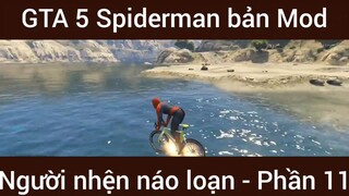 Gta 5 Spoderman bản Mod người nhện náo loạn #11