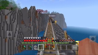 [Thử thách phát hành Minecraft 1000] Bị lạc trong hầm mỏ, ba lô xảy ra chuyện như thế này: