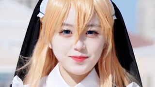 Màn hình dọc sắp ra mắt! Mở màn hình để thanh lọc tâm hồn 💧 Nữ tu khóc và nhảy múa