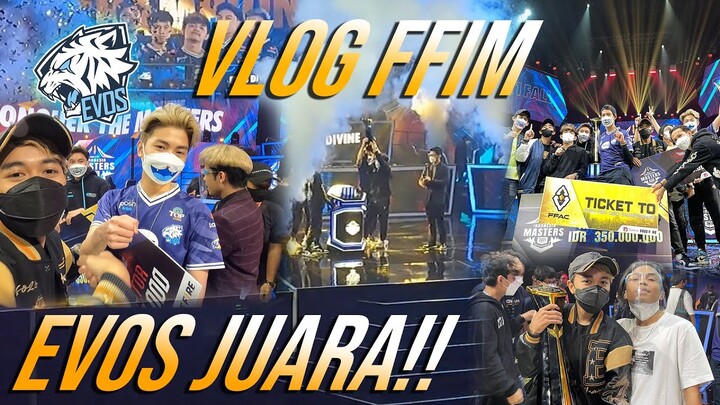 VLOG EFDEWE KE FFIM BERSAMA SANG JUARA EVOS DIVINE!!