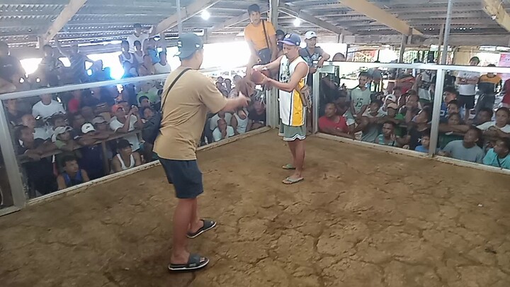 1ST FIGHT MANGGASANG ❤️