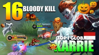 Karrie Forgotten Damage Queen?! Intense Match | Top 1 Global Karrie Gameplay By AgsAwldn ~ MLBB