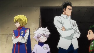 Killua doing "nya"