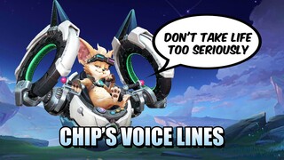 CHIP'S VOICE LINES - A PROFESSIONAL SLACKER