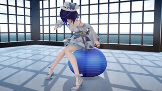 [Honkai Impact 3MMD] Xi'er ingin bermain dengan bola keseimbangan~ Xi'er sangat lucu o(*≧▽≦)ﾂ