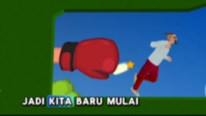 Baru mulai udah kena tonjokan maut👍🏻😂🤣
