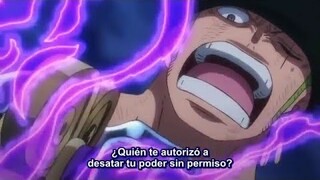 One piece Capitulo 1058 Sub en Español  zoro es controlado por enma