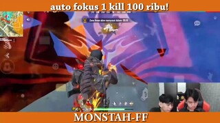 auto fokus 1 kill 100 ribu!!