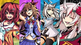 Idol Showdown: All 4 VTuber Characters Gameplay | HOLOLIVE FIGHTING GAME!