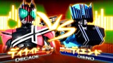 Kamen Rider Climax Heroes PS2 (Decade) vs (Diend) HD