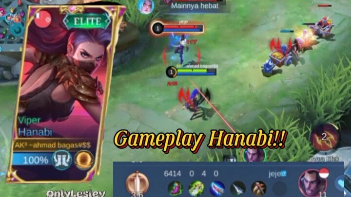 Gameplay Hanabi!! Brody auto gak berdaya ketemu Hanabiku!! 🤣🤣