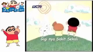 Crayon shinchan giginya sakit sekali