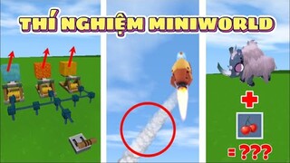 MINIWORLD | 5 THÍ NGHIỆM CỰC HAY VÀ THÚ VỊ CÓ THỂ BẠN CHƯA BIẾT ???