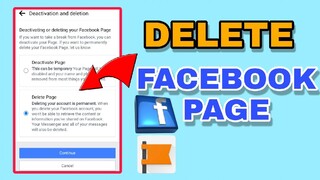 PAANO MAG DELETE NG FACEBOOK PAGE NEW UPDATE | JOVTV