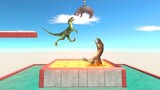 Bite Hippo or You Will Fall Down - Animal Revolt Battle Simulator