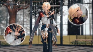 [MMD] レイニースノードロップ Rainy Snowdrop - Kaveh (カーヴェ) [Genshin Impact]