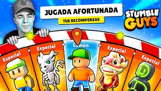 SOY el JUGADOR con PEOR SUERTE de STUMBLE GUYS…😭 *nuevas skins*