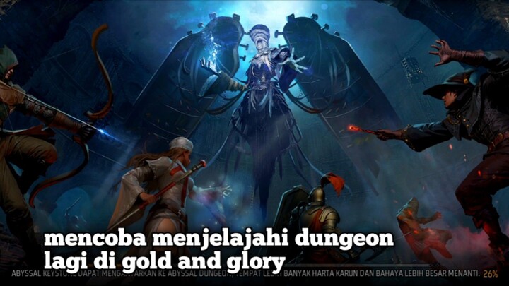 menjelajahi dungeon di GNG