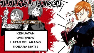 DUKUN SANTET BARBAR !!! NOBARA KENAPA ??? PEMBAHASAN JUJUTSU KAISEN - KUGISAKI NOBARA