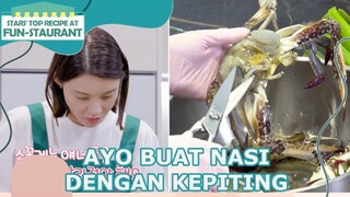 Ayo Buat Nasi Dengan Kepiting |Fun-Staurant|SUB INDO/ENG|220916 Siaran KBS World TV|