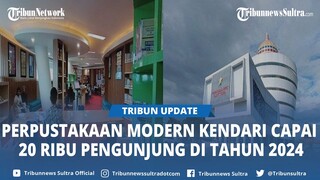 Perpustakaan Modern Kendari Sultra Dikunjungi 20 Ribu Orang Awal Tahun 2024, Ini Kata Pengunjung