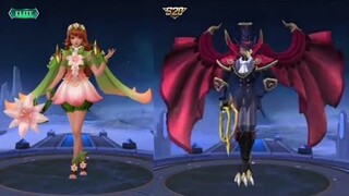 KAJA - CROW MAGICIAN AND MATHILDA - FLOWER CROWN CROWN ENTRACE ANNIMATION | Mobile Legends