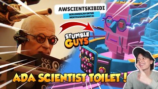 AKHIRNYA MAP SCIENTIST TOILET ADA DI STUMBLE GUYS! Aku Coba Kalahkan Scientist Toilet!